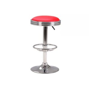 Swivel Bar Stool Available in Black, Red, or White $99