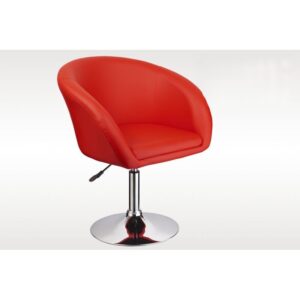 Multi Color Faux Leather Swivel Coffee Chair black,white,red,grey $139