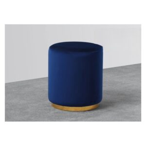 STOOL Navy Blue Velour With Gold Plated $109.90