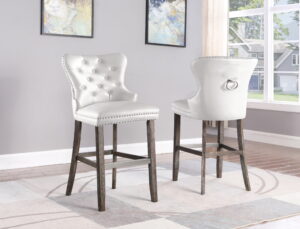 Bar Stools white Includes two (2) barstools $419.99